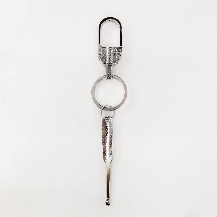 MQ金属合金 双环钥匙扣 钥匙挂件精品5001-1 2元店货源详情图3