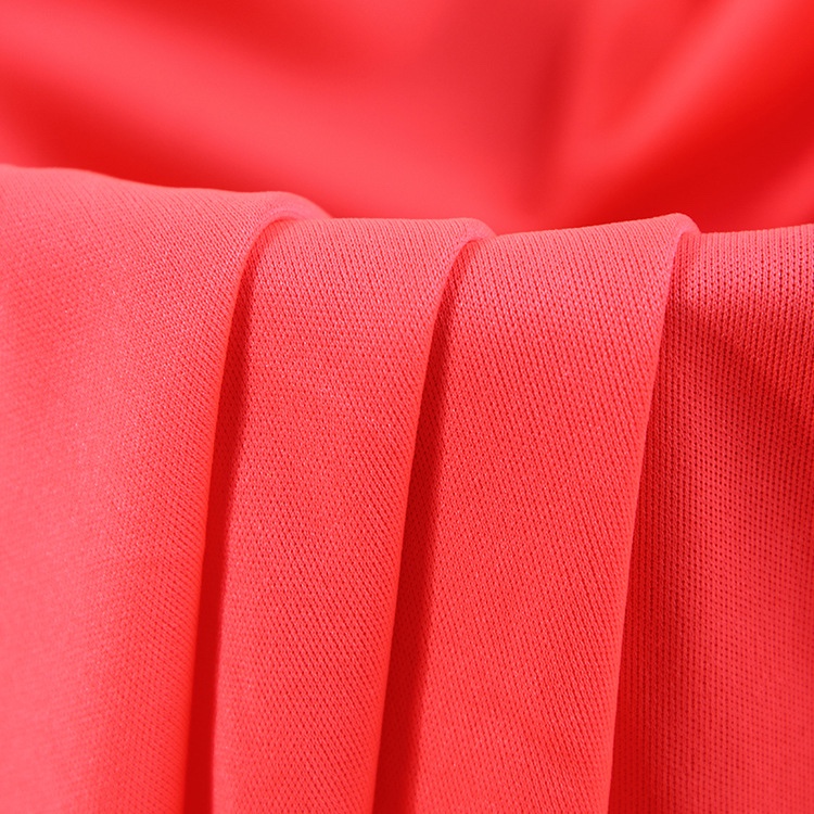 现货牛奶丝面料 四面弹力布 针织氨纶布 服装里布 瑜伽运动服布料细节图