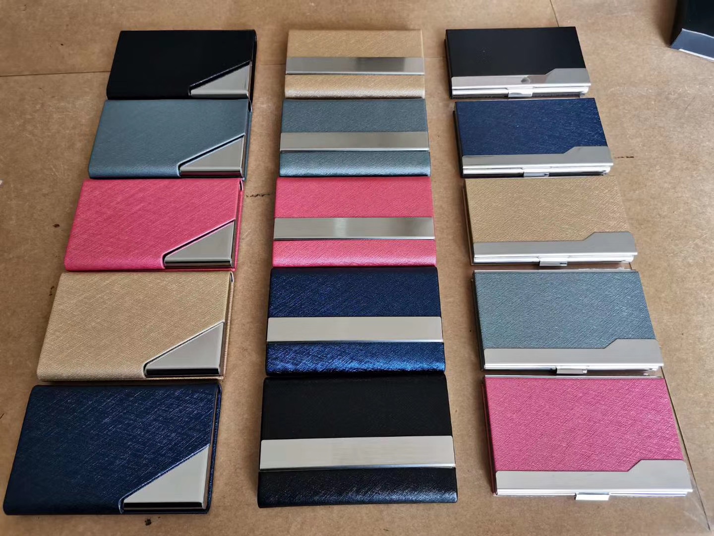 Leather business card box undefined