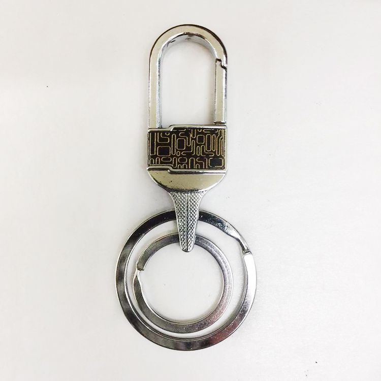 MQ金属合金弹簧钩钥匙扣 钥匙挂件精品7011 外贸