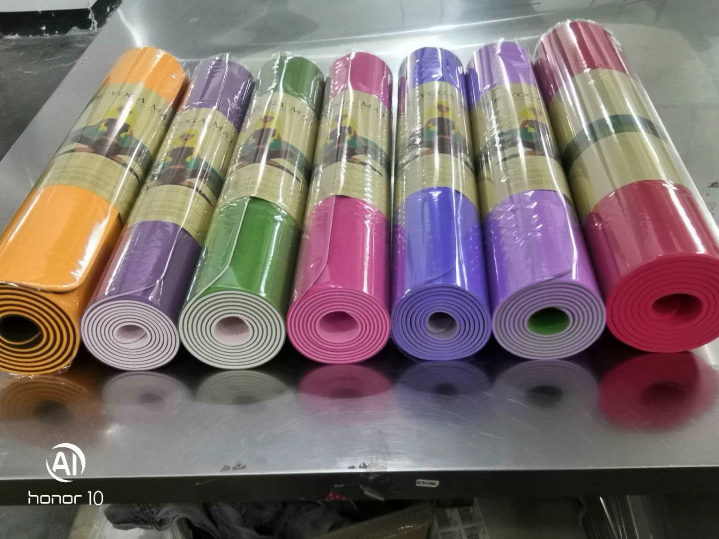 Yoga mat widened and thickened double-sided non-slip mat fitness beginner dance exercise mat Specification drawing