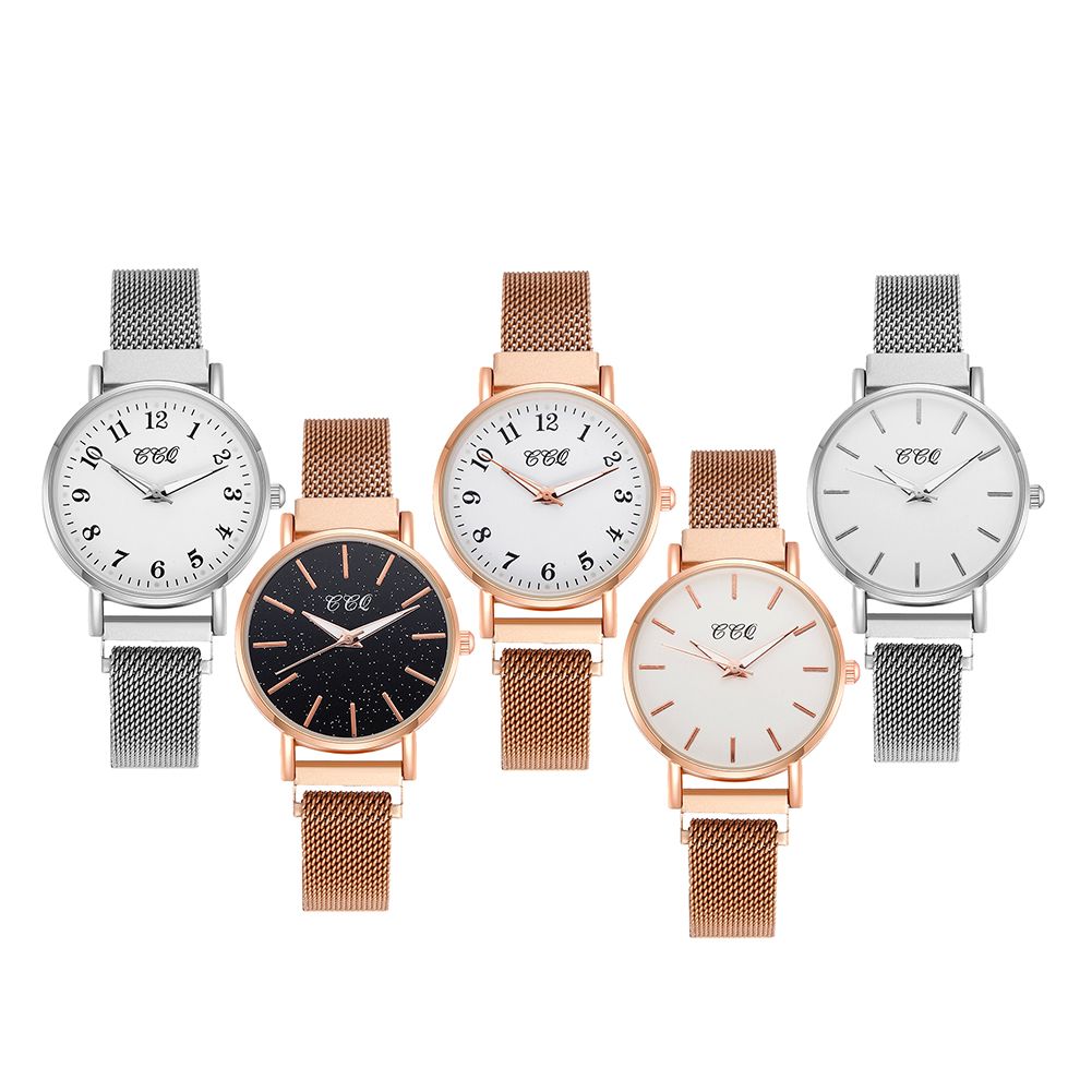 Magnet strap reloj de estudiante digital college wind lazy strap details Picture