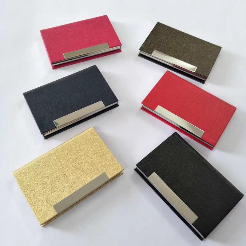 Leather business card box undefined