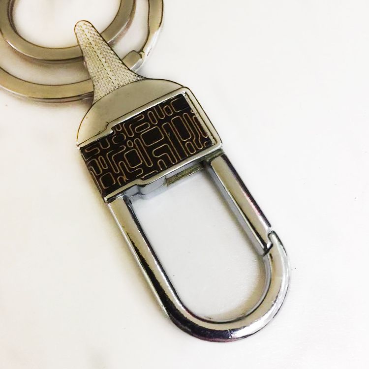 MQ Metal alloy spring hook Keychain Key Pendant Premium 7011 for foreign trade details Picture