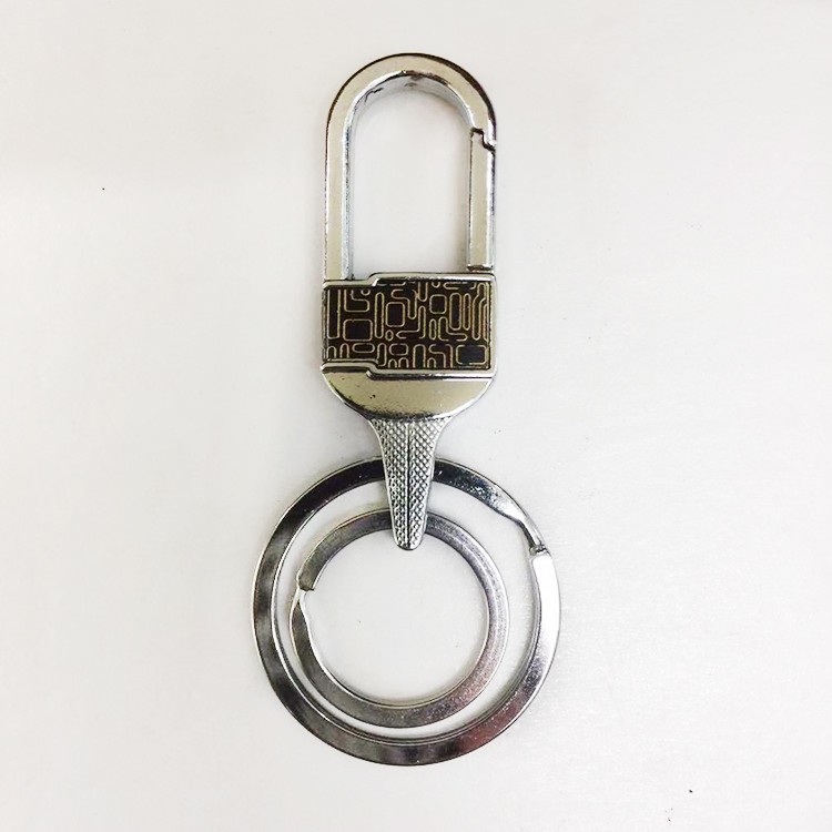 MQ Metal alloy spring hook Keychain Key Pendant Premium 7011 for foreign trade detail image 5