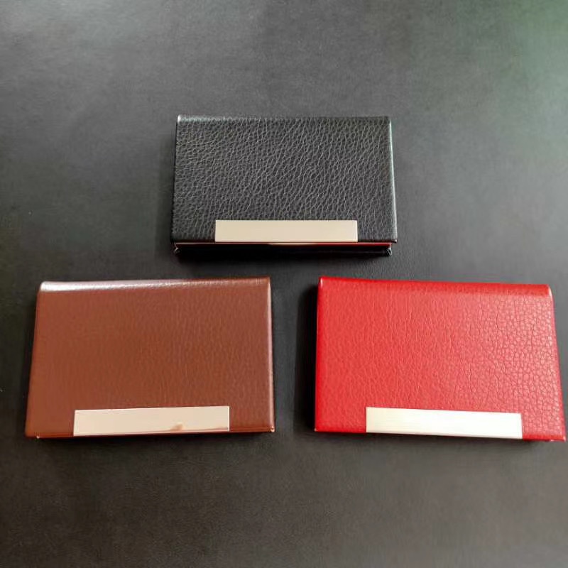 Leather business card box undefined