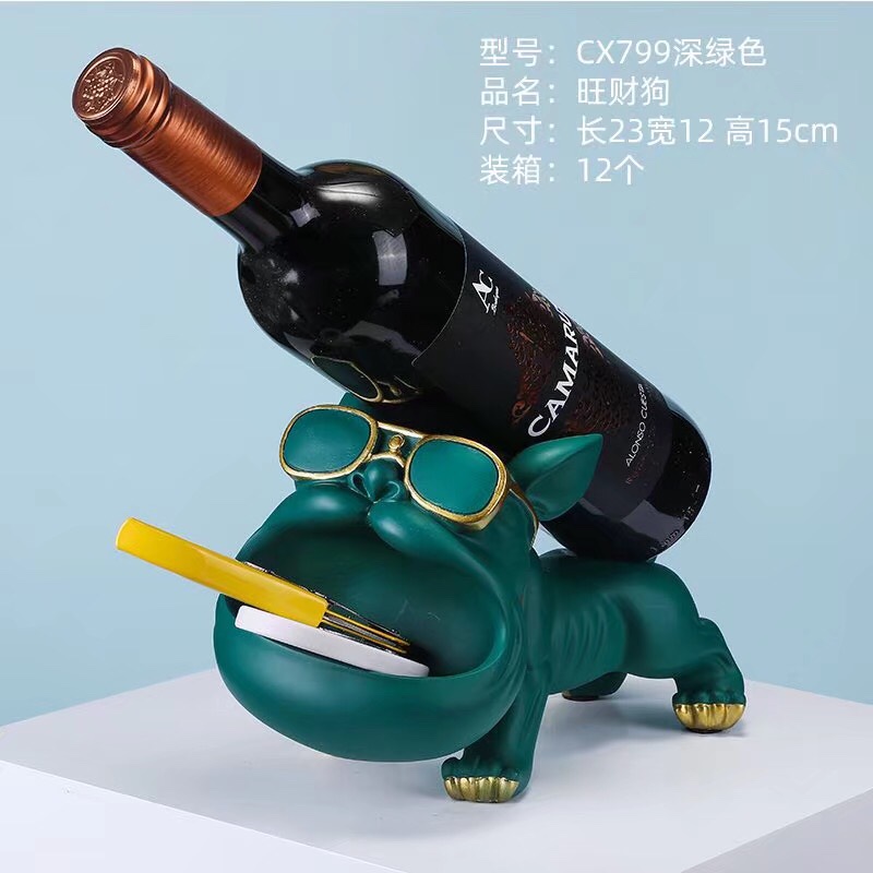 轻奢狗狗酒架细节图