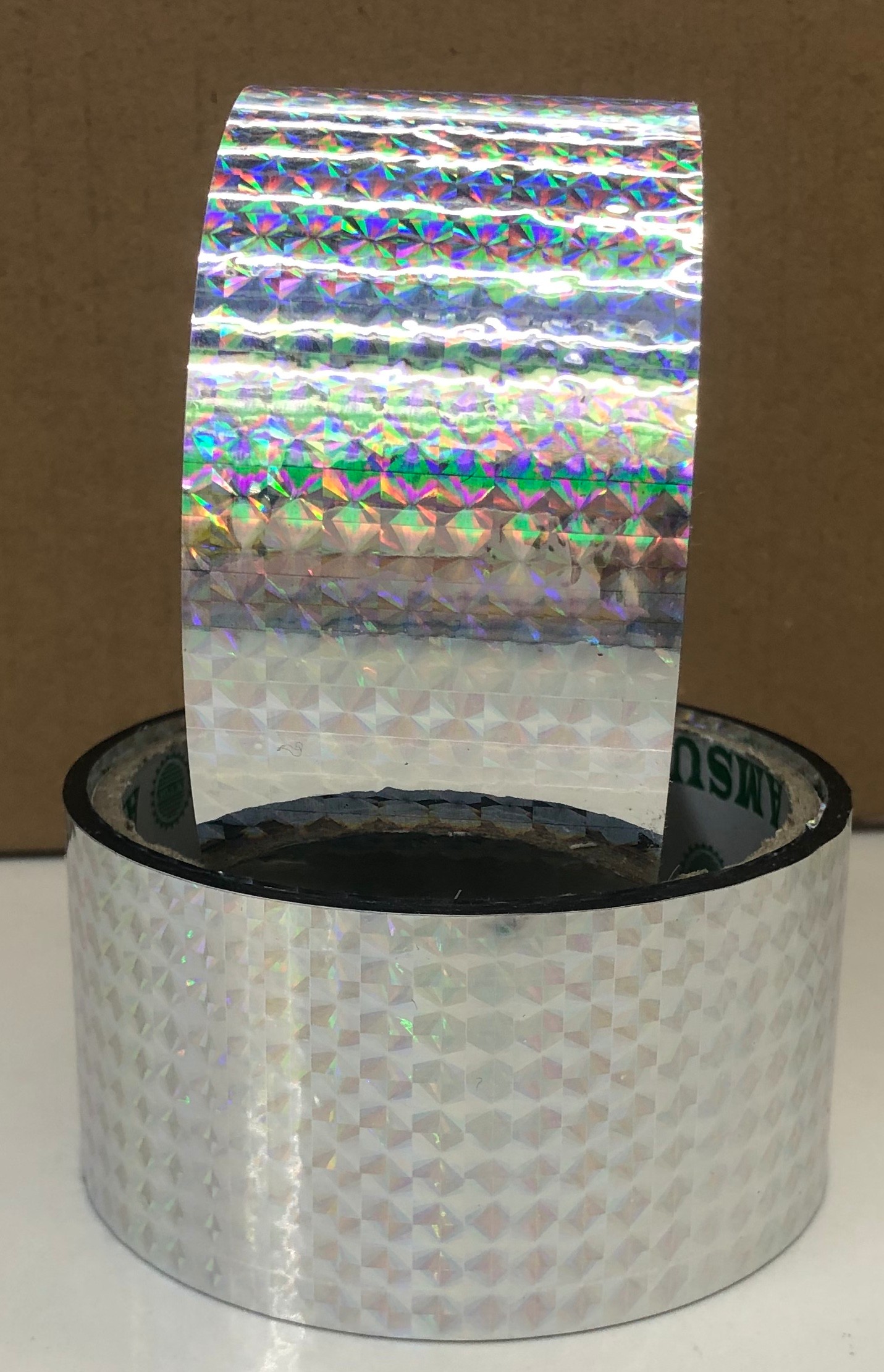 镭射胶带 银色彩色胶带 镭铯胶带 装饰胶带 装饰胶带 婚庆婚礼婚车装饰胶带 封装打包胶详情图1