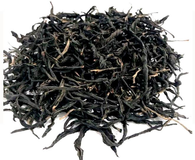 Simple packaging of Lao Jinchamba black tea 125g details Picture