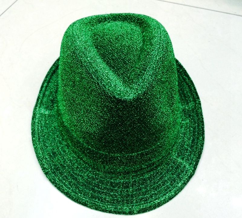 Qianfang Festival hats, wigs, festival hats, green Irish festival hats, European Carnival hats, export 2311