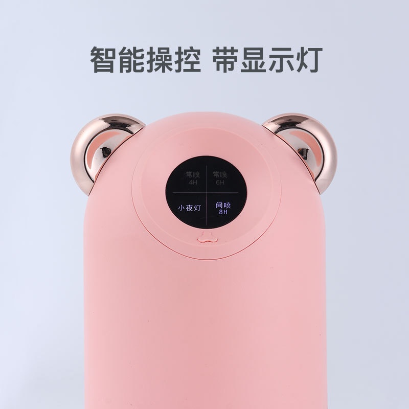2020 Douyin New Mini Cute Pet Humidifier, Home desktop Car Silent USB display Frequency Humidifier Application Scenario