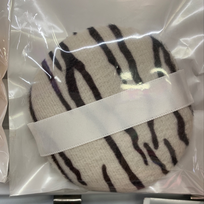 Ribbon Powder puff manufacturer direct sales of cosmetic tools, beauty tools, cosmetic powder puffs Specification image