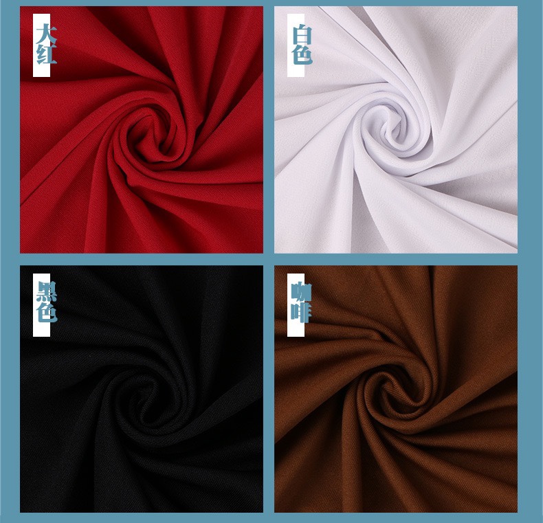 现货牛奶丝面料 四面弹力布 针织氨纶布 服装里布 瑜伽运动服布料详情图3