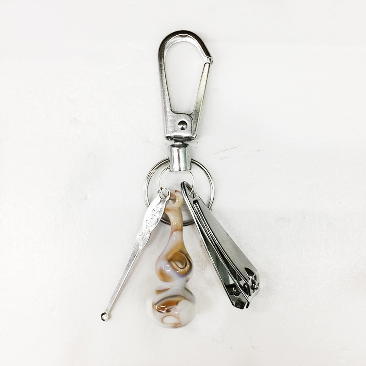 MQ Cartoon Gourd Keychain - Iron Hook Accessory Keychain Accessory 1 yuan 2 yuan store supply detail image 3