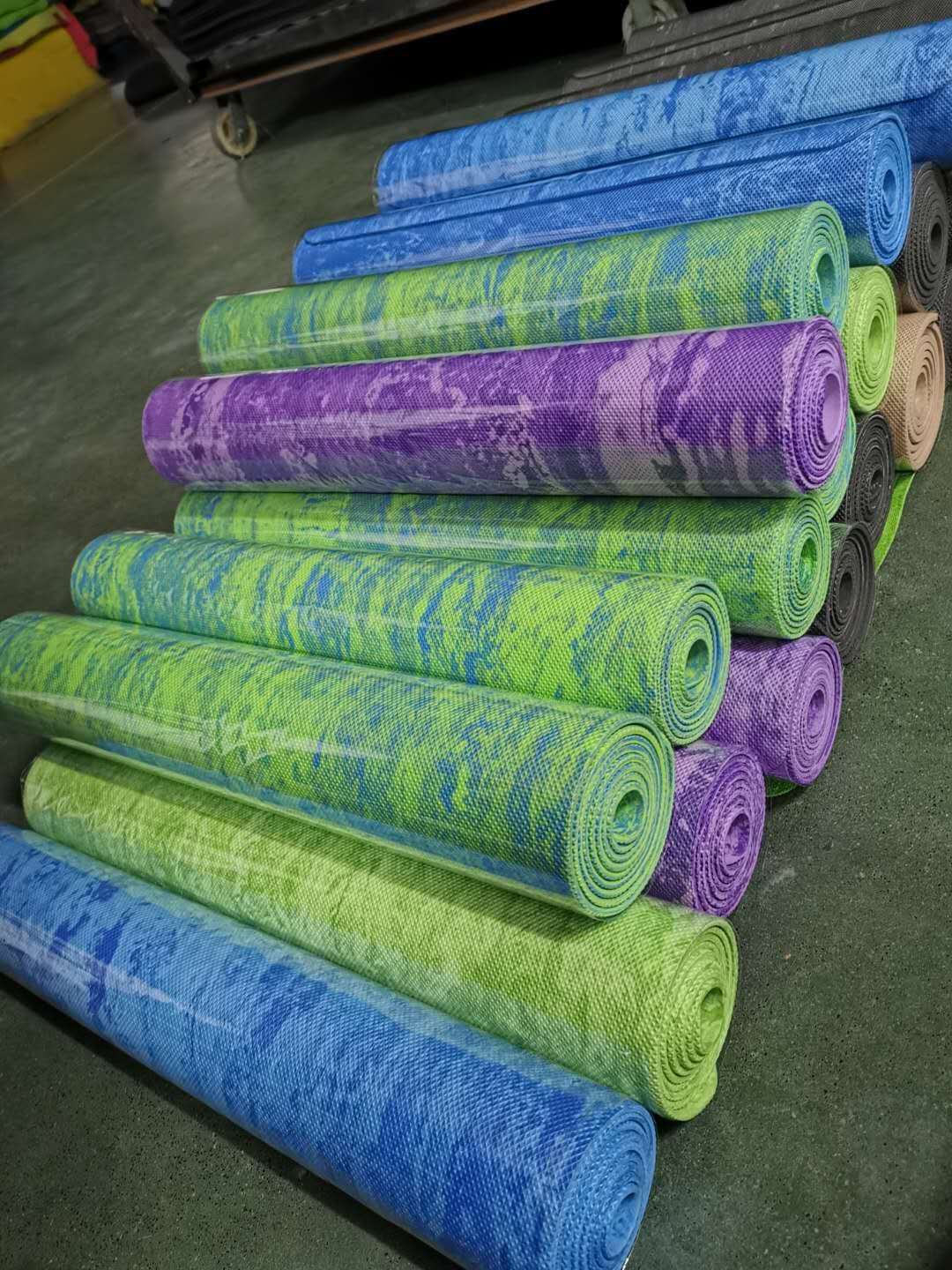 Yoga mat widened and thickened double-sided non-slip mat fitness beginner dance exercise mat undefined