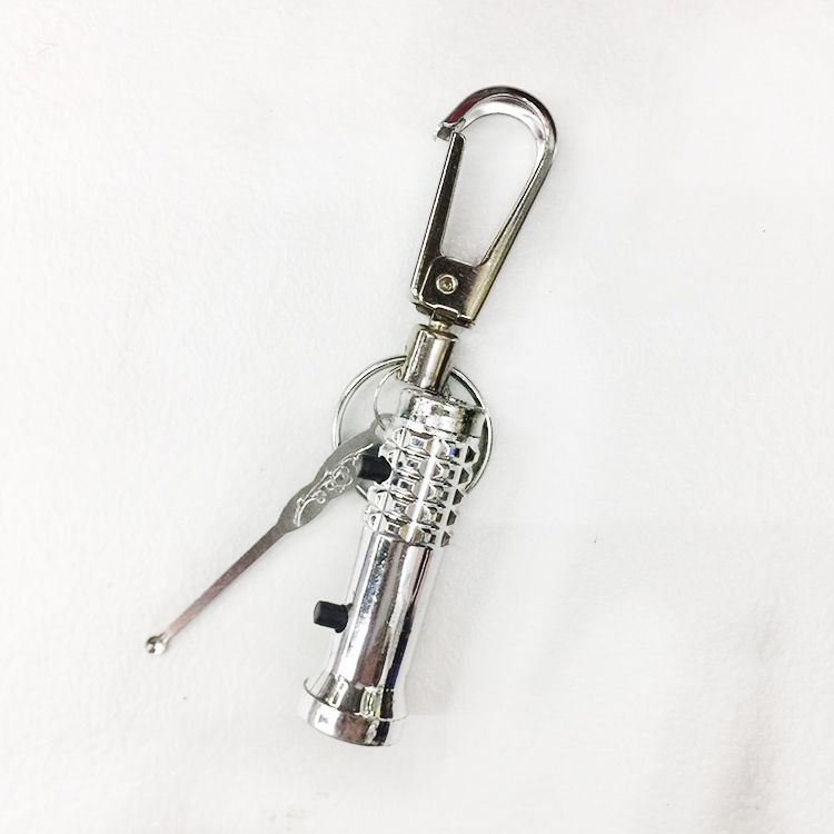 MQ Dual-purpose light Keychain - Iron Banknote Verification Light Accessory Keychain Jewelry 2-yuan store supply details Picture