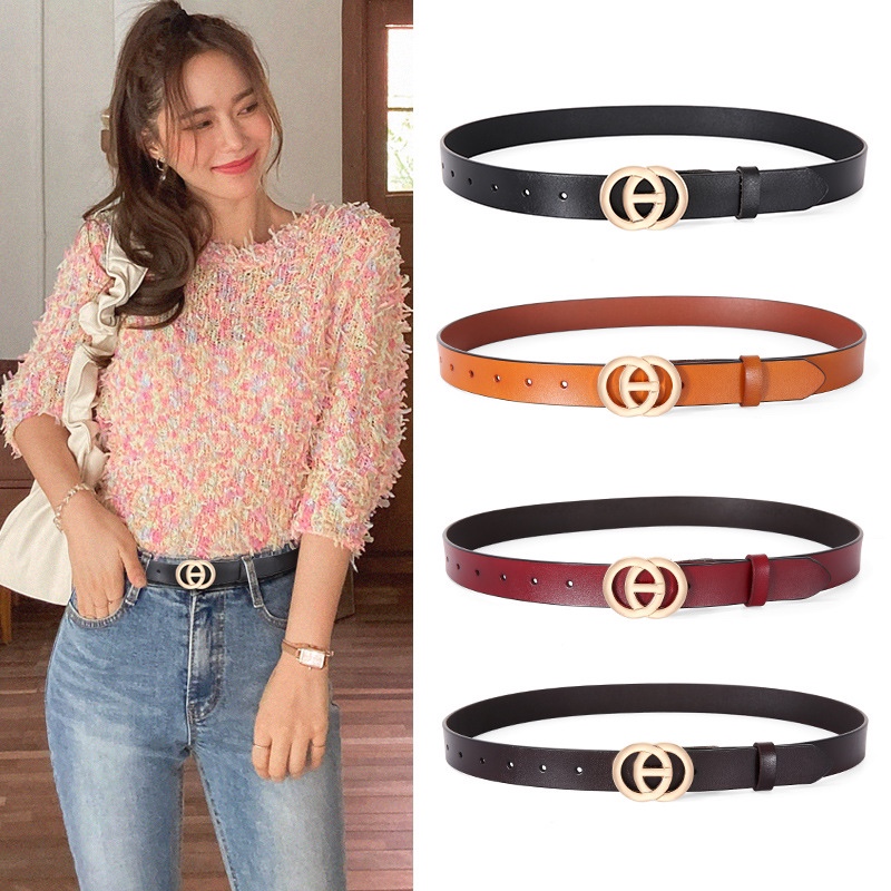 Elegant Leather Belt for Women