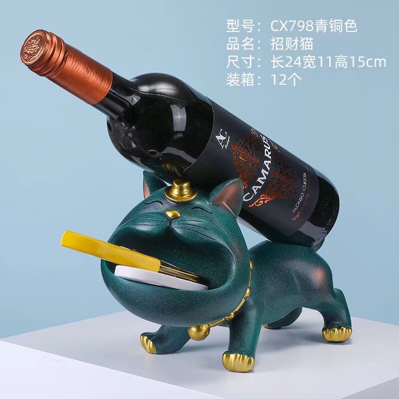 Light luxury cat wine rack thumbnail