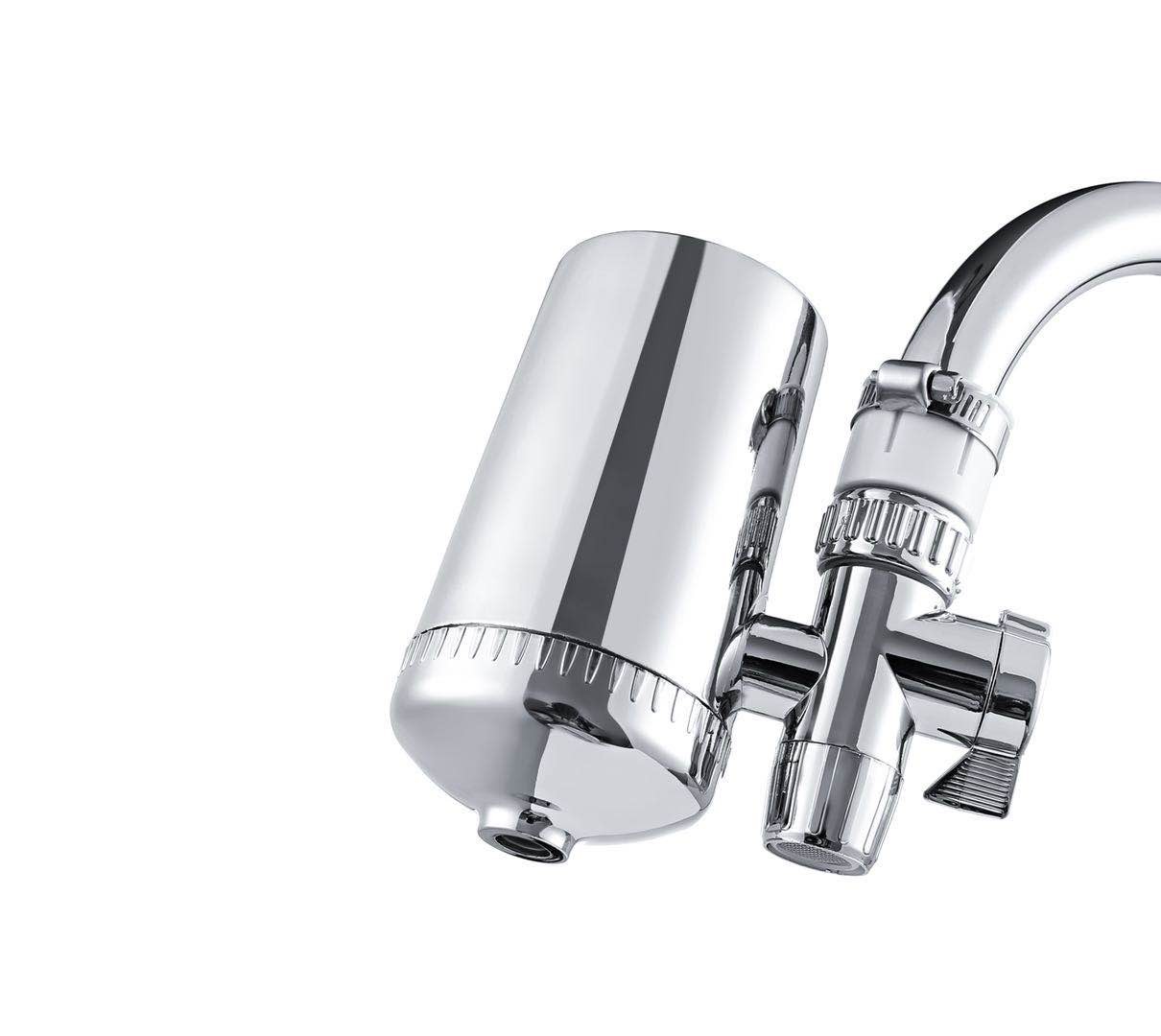 净水器 电镀双出水，外壳ABS+电镀工艺。陶瓷滤芯详情图1