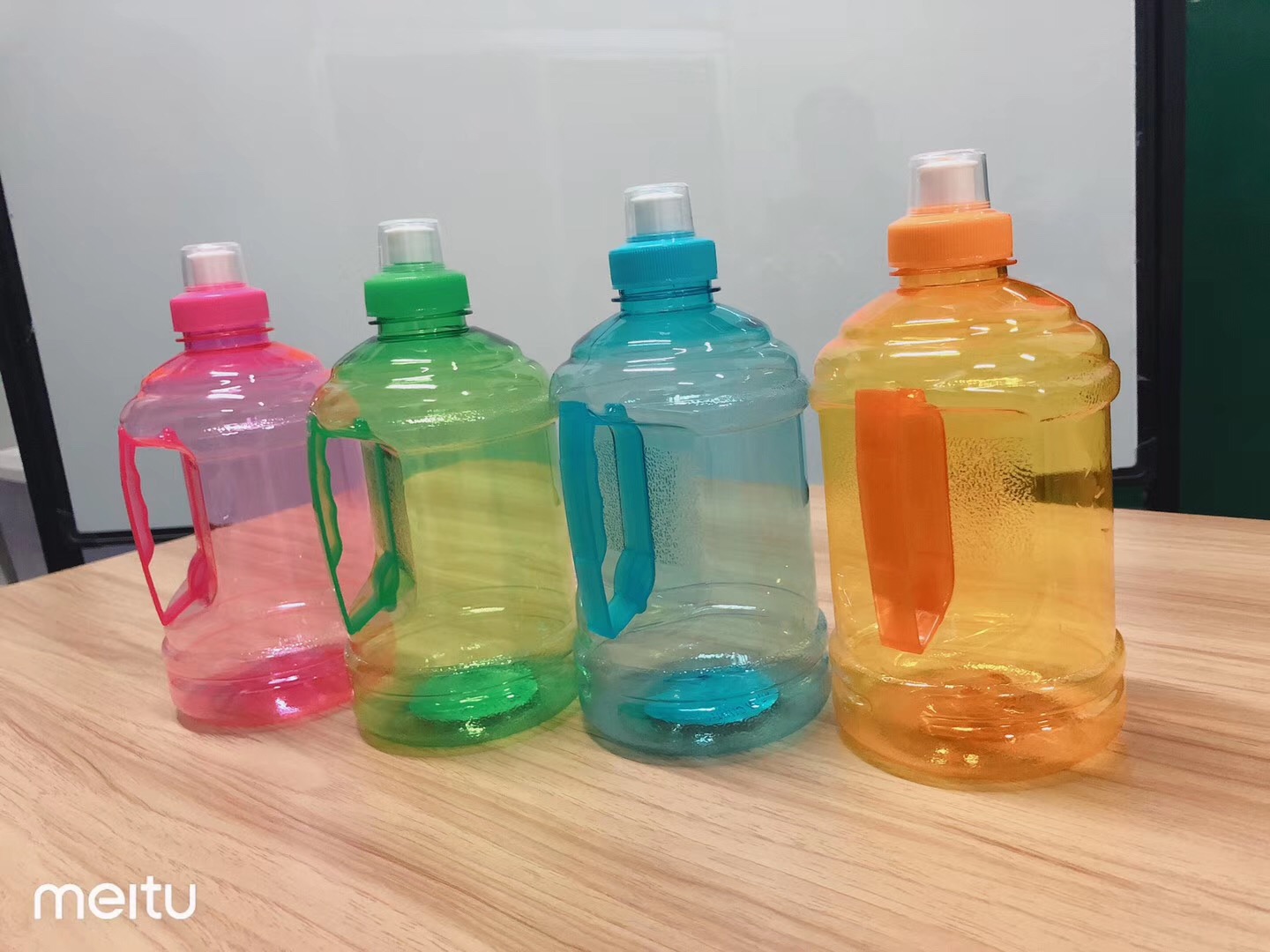塑料杯 大容量 水壶 小口 矿泉水桶 带提手可定制
