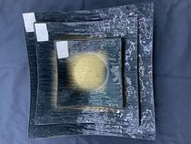 GLASS PLATE 3PCS/SET