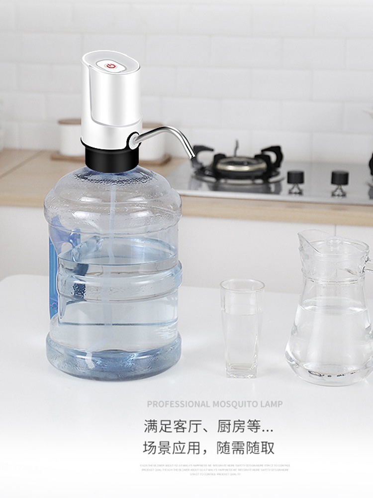 新品引水神器吸水自动纯净水抽水器桶桌两用饮水机抽水器茶台台式桶装详情图5