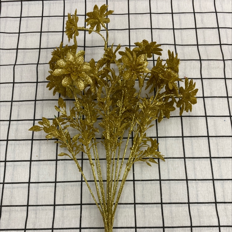 12 branches and 24 heads of small crabapple blossoms details Picture