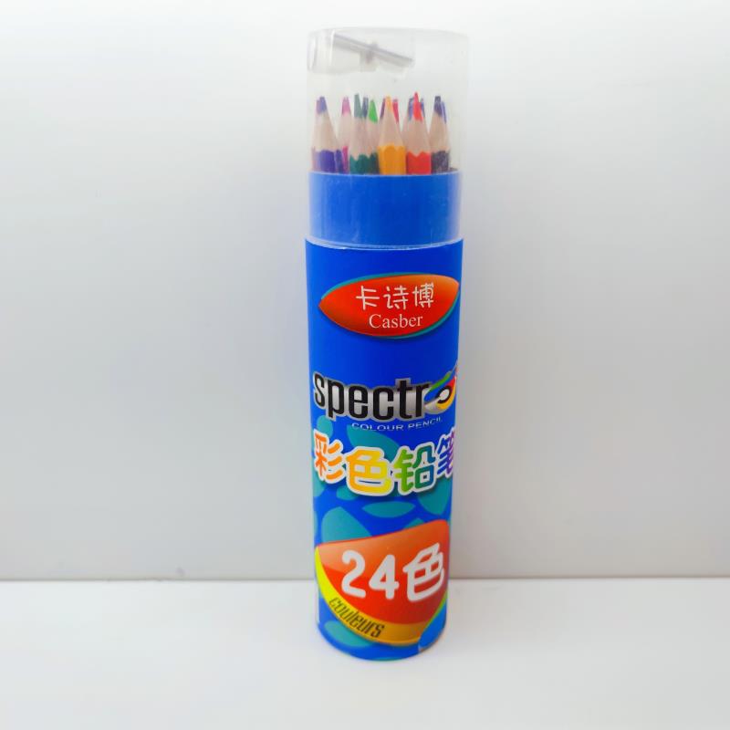 Colored lead student pencil 24 colors
