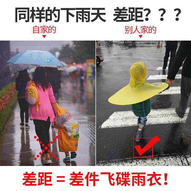 小黄鸭雨衣小孩雨衣宝宝抖音同款透明防水儿童雨衣幼儿园雨伞帽详情10