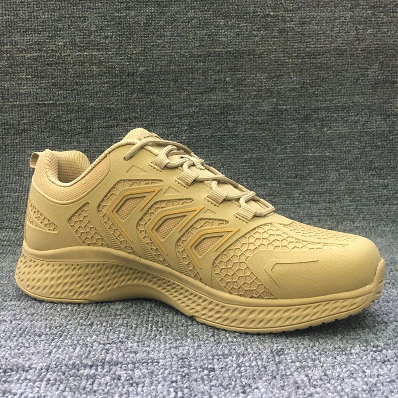 Outdoor mountaineering breathable boots, men's low-top boots, camouflage mountaineering shoes, men's casual shoes details Picture