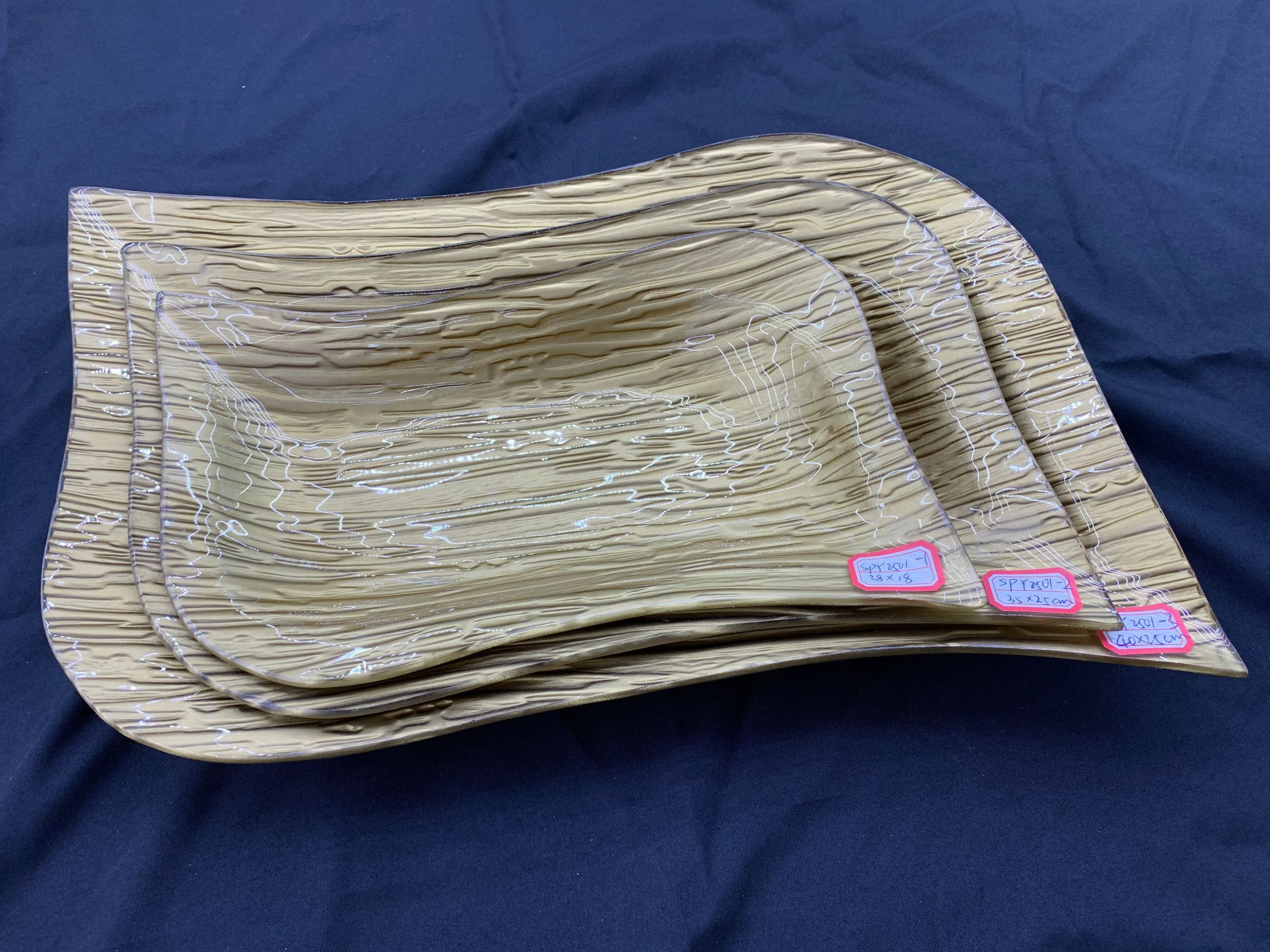 CARE PLATE .GLASSPLATE  3PCS/SET thumbnail