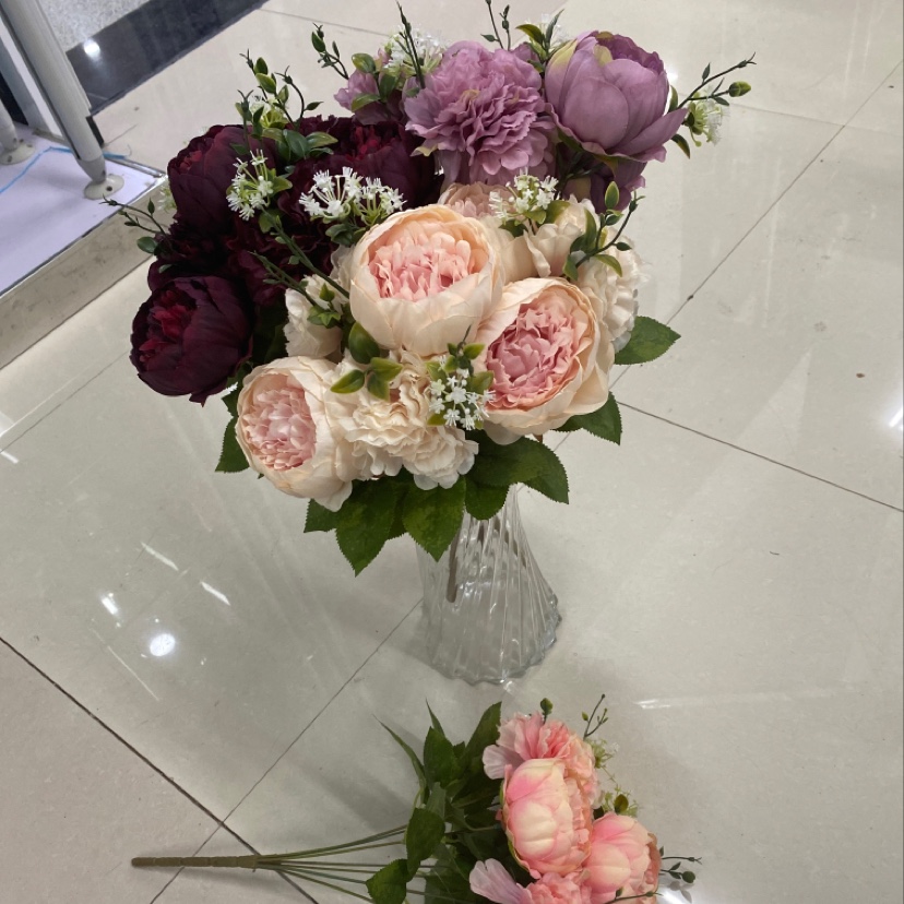 7头菊花牡丹