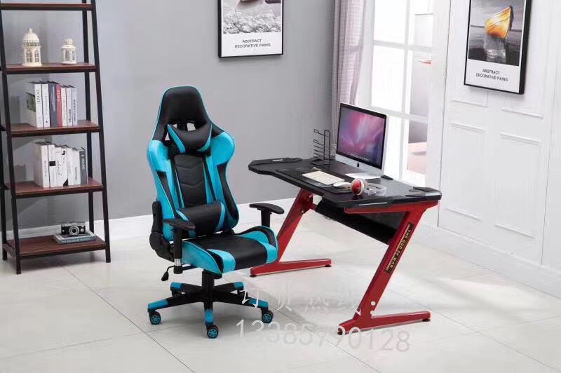 办公椅 电脑椅子竞电椅 赛车椅，升降扶手360度旋转椅详情图9