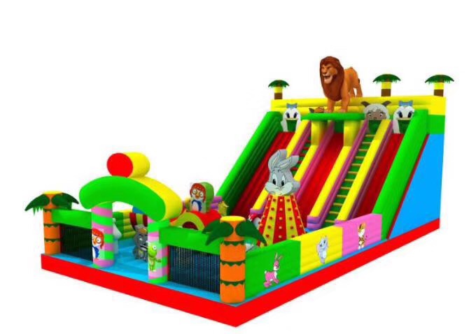 Inflatable castle Rabbit Slide Park details Picture