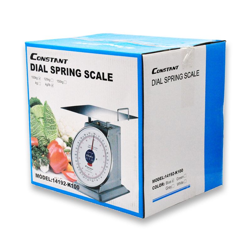 14192-K100 factory direct sale spring scale Square tray high-precision quality commercial scale Specification image