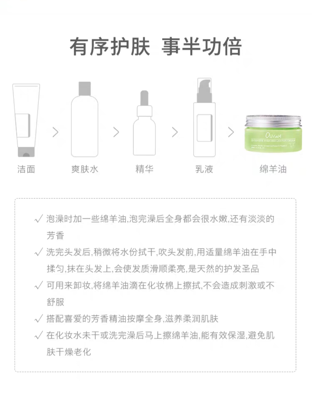 澳大利亚新西兰   澳洲绵羊油面霜儿童宝宝孕妇ve擦脸油秋冬季滋润保湿补水防裂防皴详情图8