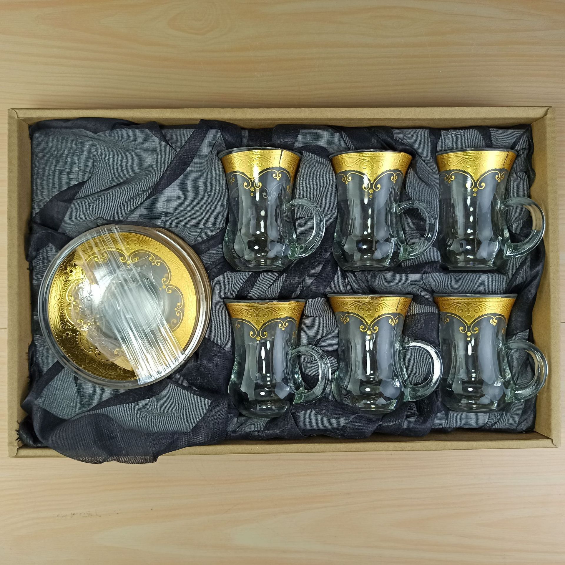 COFFCE CUP 6PCS GLASS CUP thumbnail