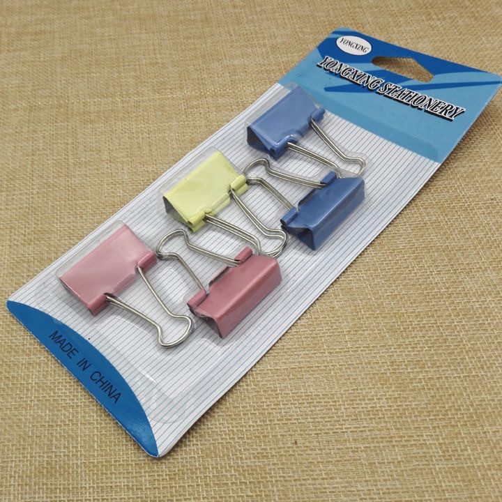 C1633 5 long-tail clips, 10 cards or more, document iron ticket clips, daily necessities, 2-yuan store supply text details Picture