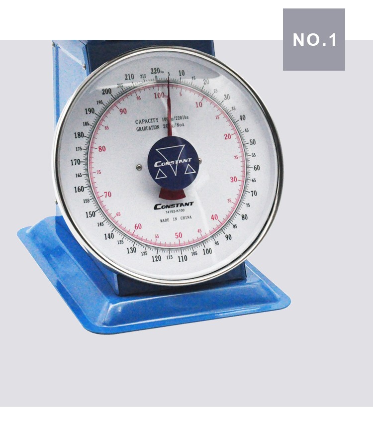 14192-K100 factory direct sale spring scale Square tray high-precision quality commercial scale detail image 3