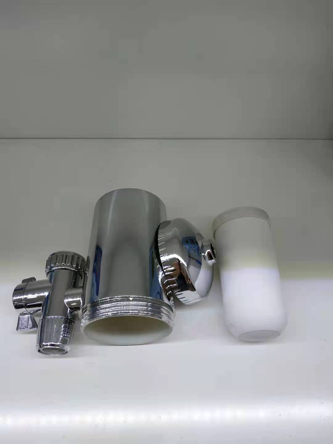 净水器 电镀双出水，外壳ABS+电镀工艺。陶瓷滤芯详情图3