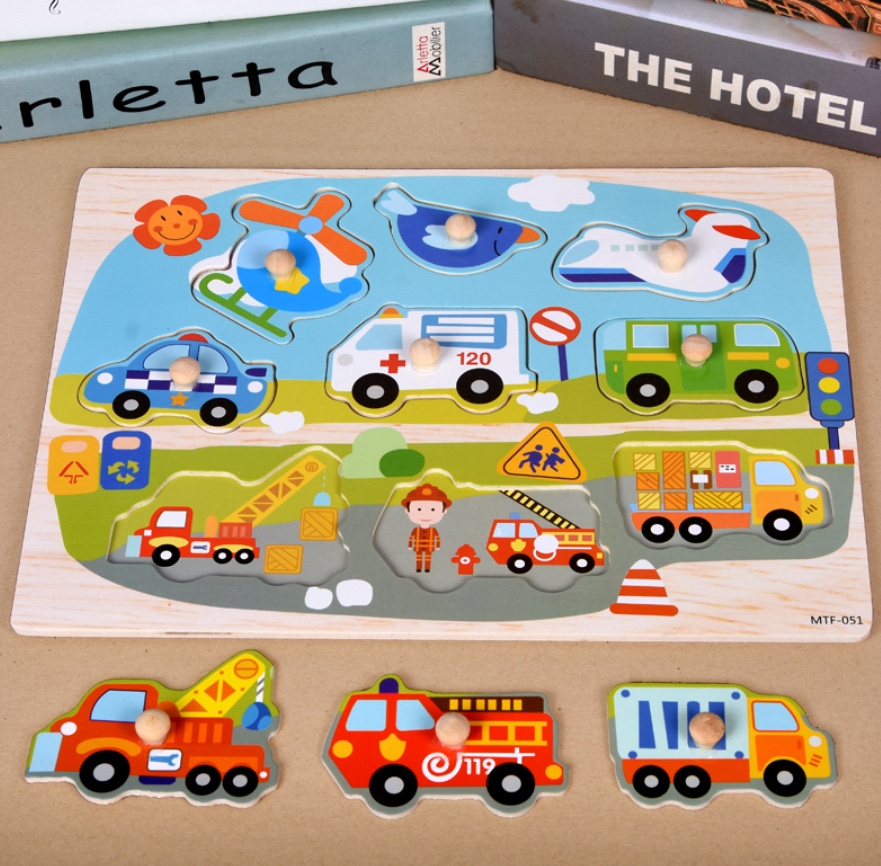 交通工具手抓版儿童玩具