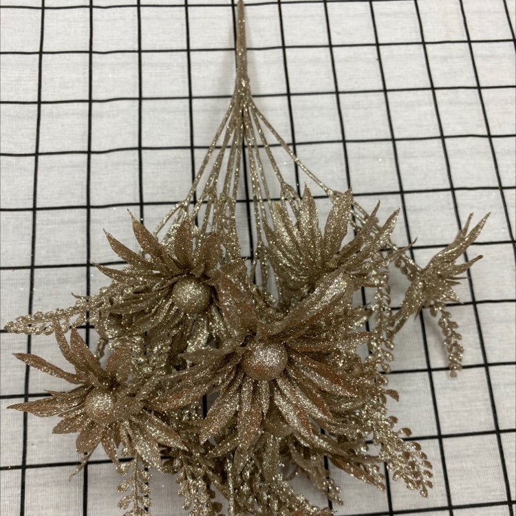 12 forked sunflowers details Picture