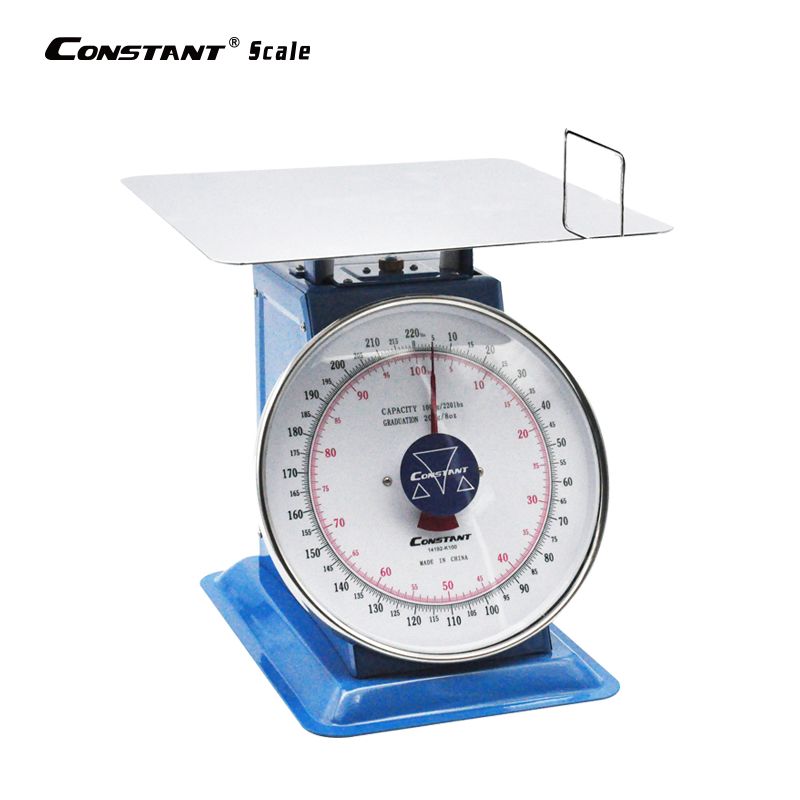 14192-K100 factory direct sale spring scale Square tray high-precision quality commercial scale