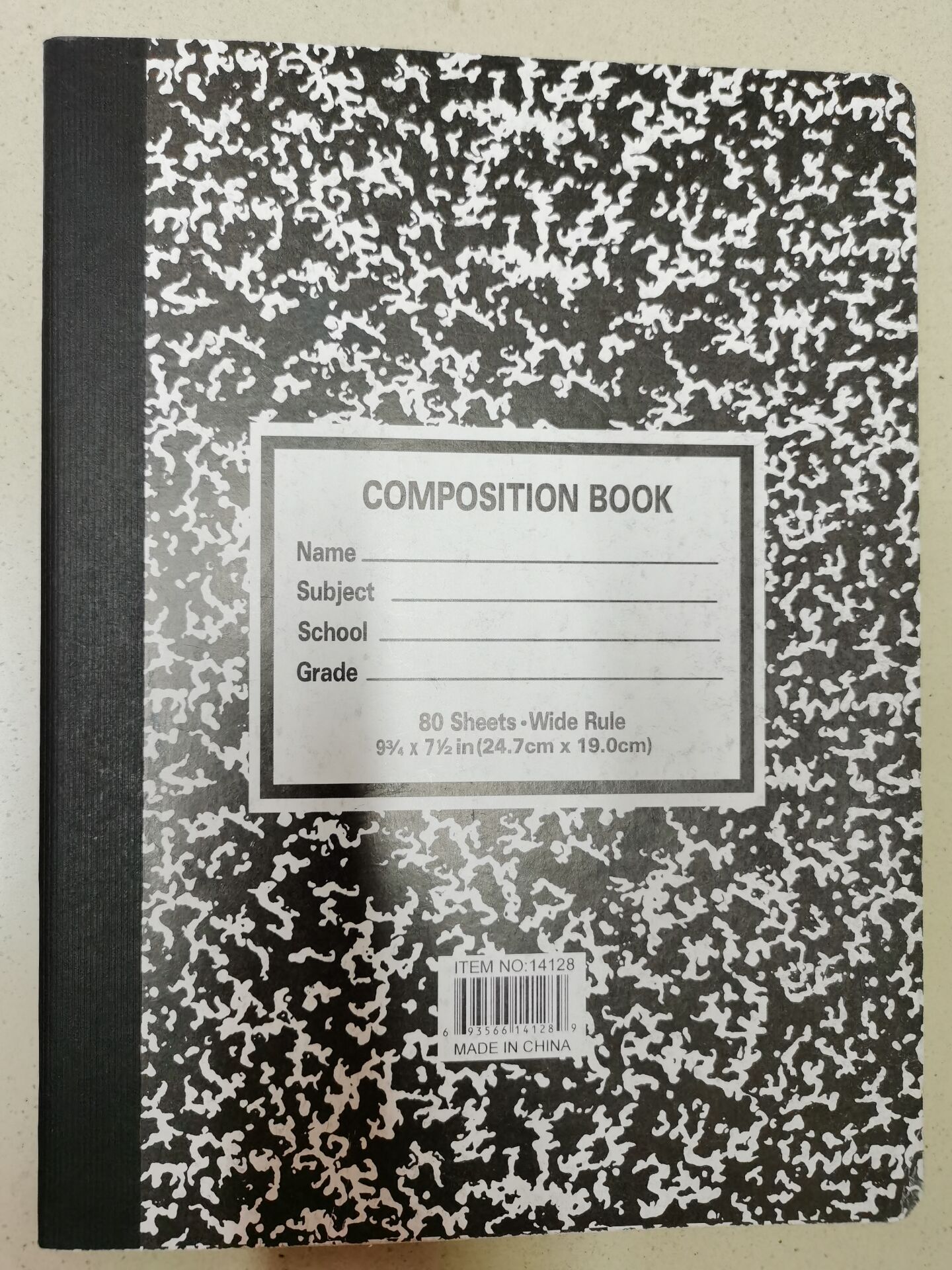 Composition book thumbnail