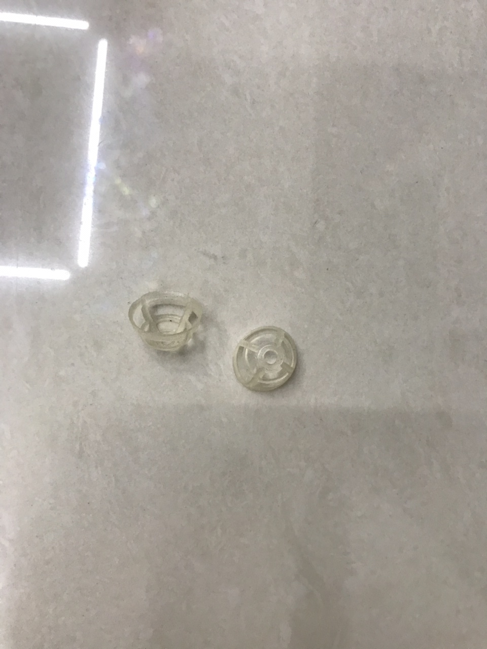 A 1.8cm white empty bowl