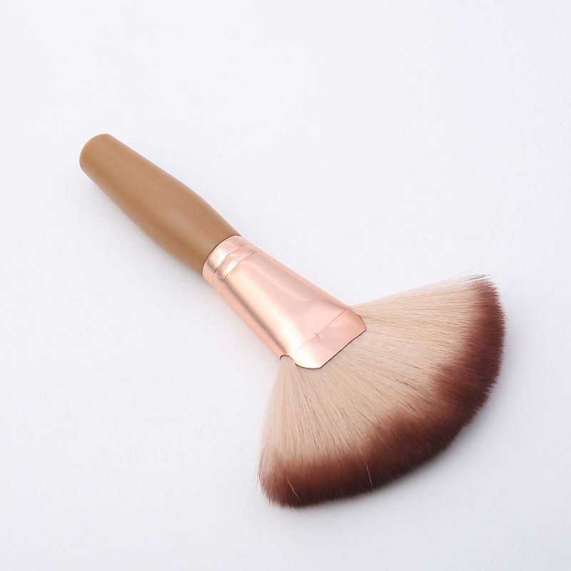 Factory direct sales of beauty tools: makeup brushes, setting makeup, contouring powder brushes, blush brushes, artificial fiber soft bristle brushes Specification image