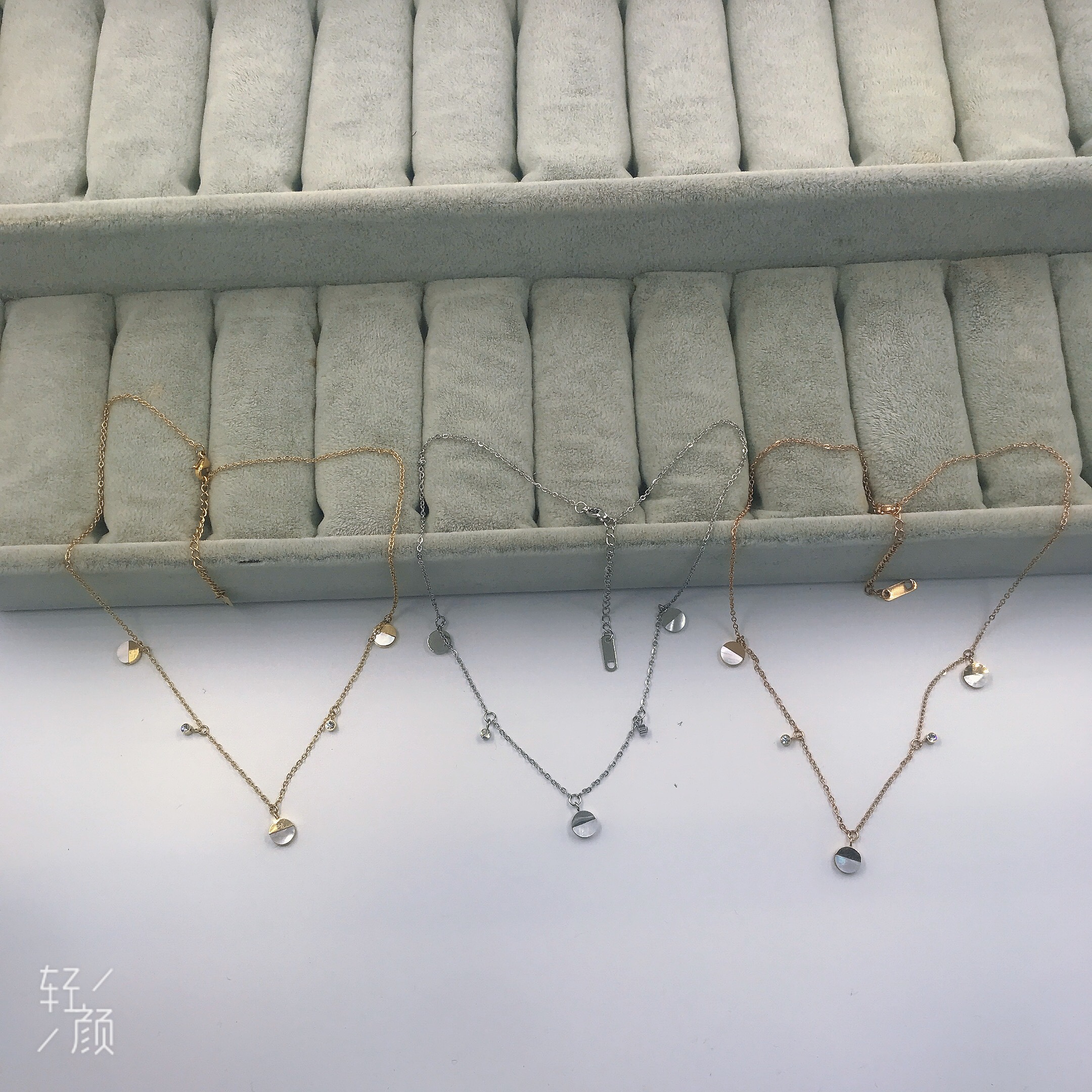 钛钢不锈钢经典项链颈链毛衣链流行服饰百搭款详情图10