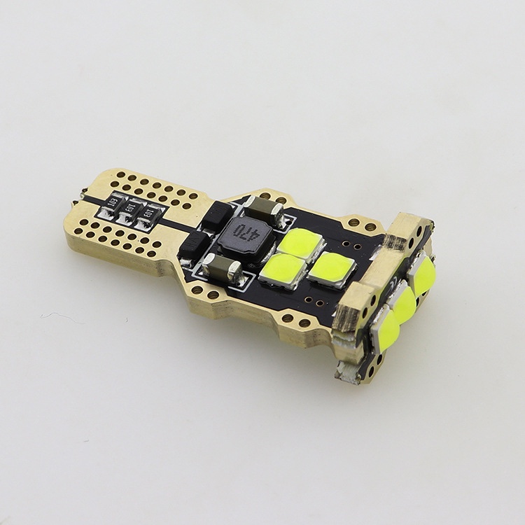 Cross-Border Cargo Source Car Reversing Light T15 9 Led Car Bulb 3030Led Reversing Light Decoding Light Application Scenario