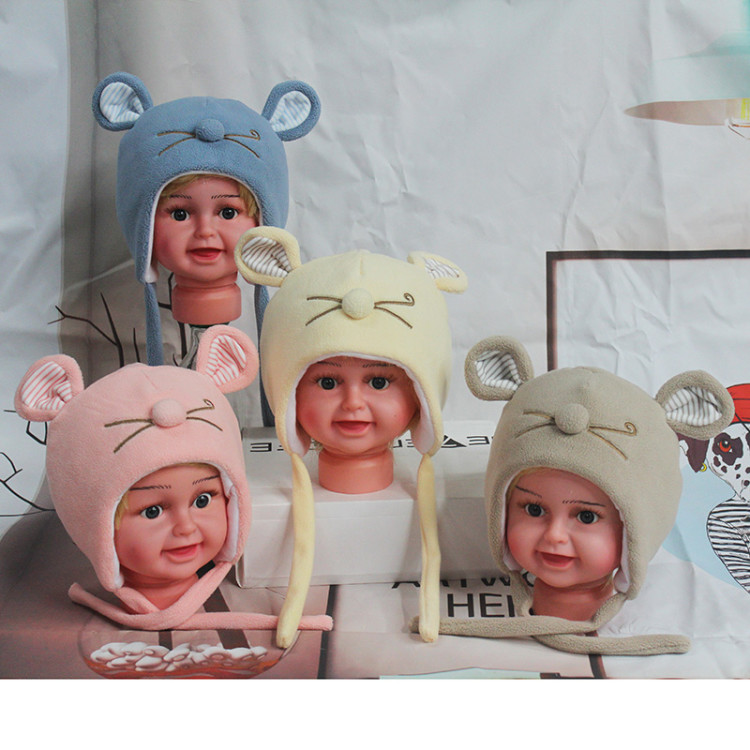 Kalimei Bear Hat Winter Baby Hat For Babies 4-18 Months Item Picture