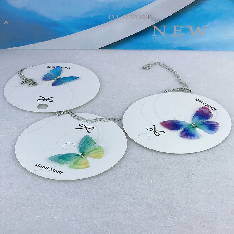 鱼线隐形项链蝴蝶劲链